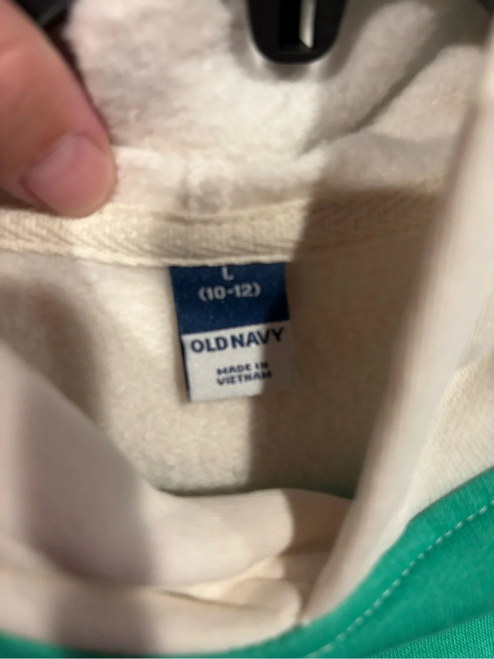 Old Navy hooded sweatshirt